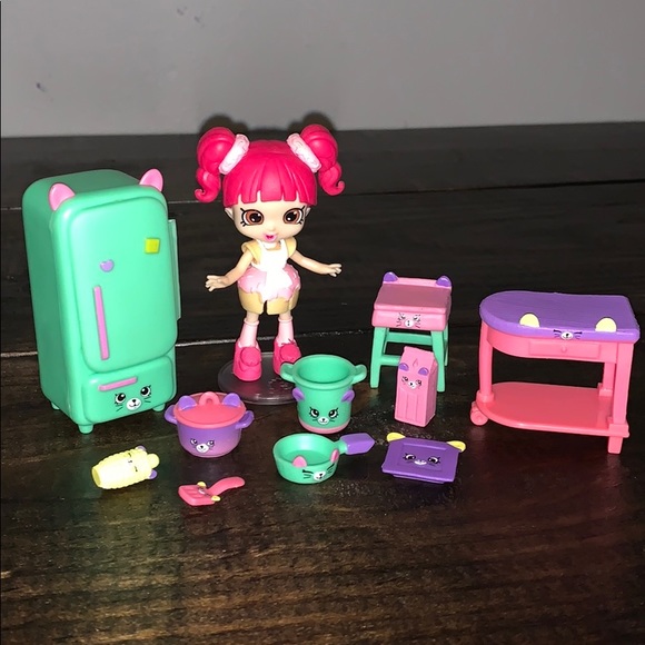 Shopkins Toys Shopkins Happy Places Gourmet Kitty Kitchen Poshmark